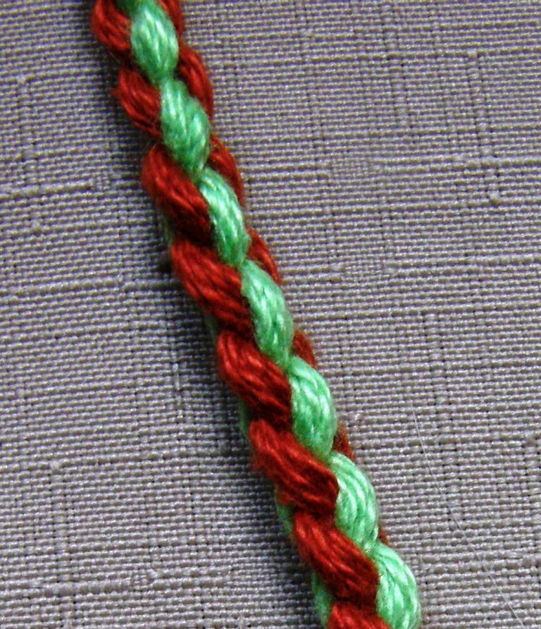How to Make 4 Strand Round Braid with Leather 